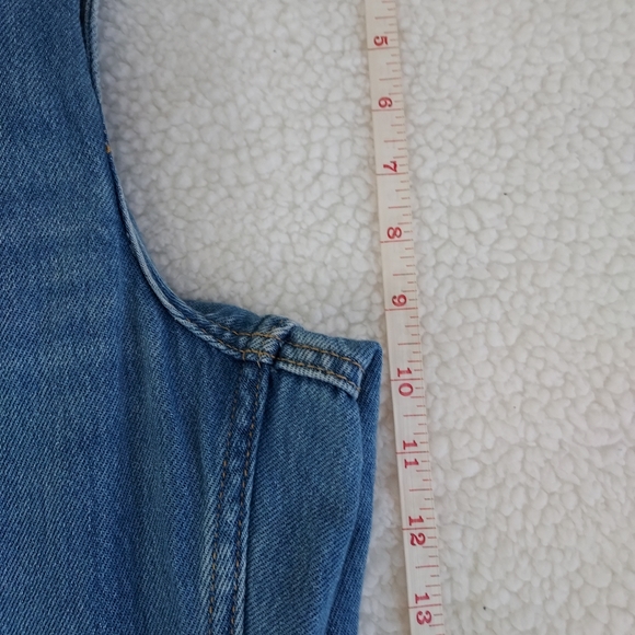 Old Navy Mid-rise Agnes Baggy Loose Medium wash Size 10 Blue Denim Jeans NWT - Picture 7 of 11